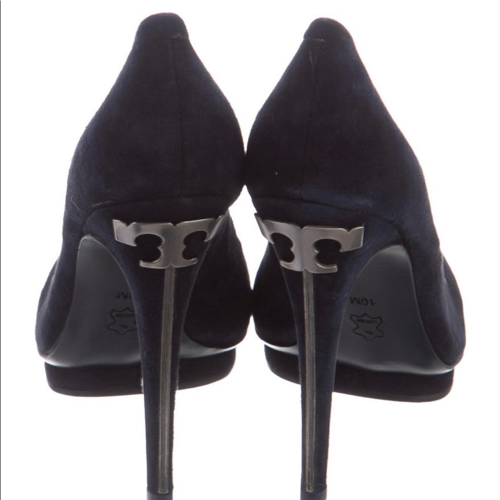 Tory Burch Suede Heels size 10